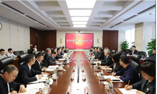 周乃翔會(huì)見哈爾濱工業(yè)大學(xué)黨委書記熊四皓、校長周玉